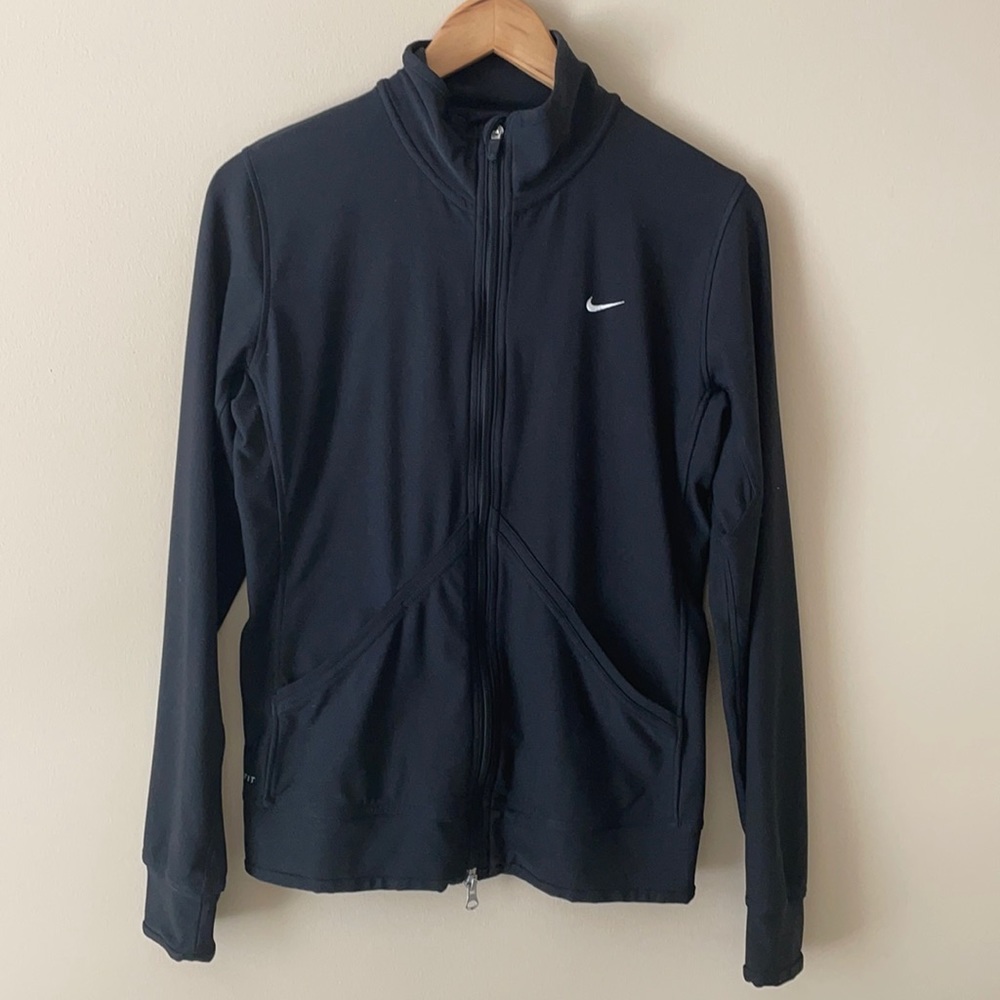Nike Dri-fit Long Sleeve Zip-up